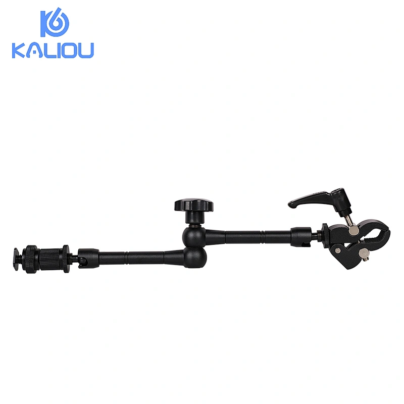 Kaliou Camera Clamp Ball Head Magic Friction Arm Mount Super Crab Clamp Articulating For DJI Ronin Gimbal DSLR LCD Monitor LED
