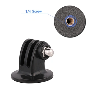 Kaliou Go pro配件1/4螺丝Go Pro的三脚架安装适配器7 6 5 4 3 2 1 Sj4000 Sj8 Pro三脚架独脚架自拍杆
