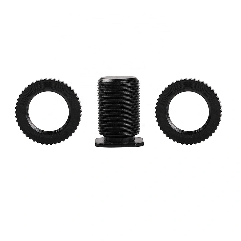 Metal shockproof clip Hot shoe Adapter 5/8 inch 1/4 inch Screw for Microphone Mic Mount Bracket