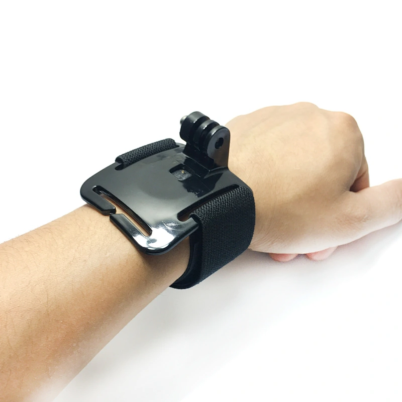 Kaliou 360 Rotating Gopro Accessories Wrist Hand Strap Band for Gopros 7 6 5 4 3 2 1 XiaomiYi 4K SJCAM SJ4000 Action Camera