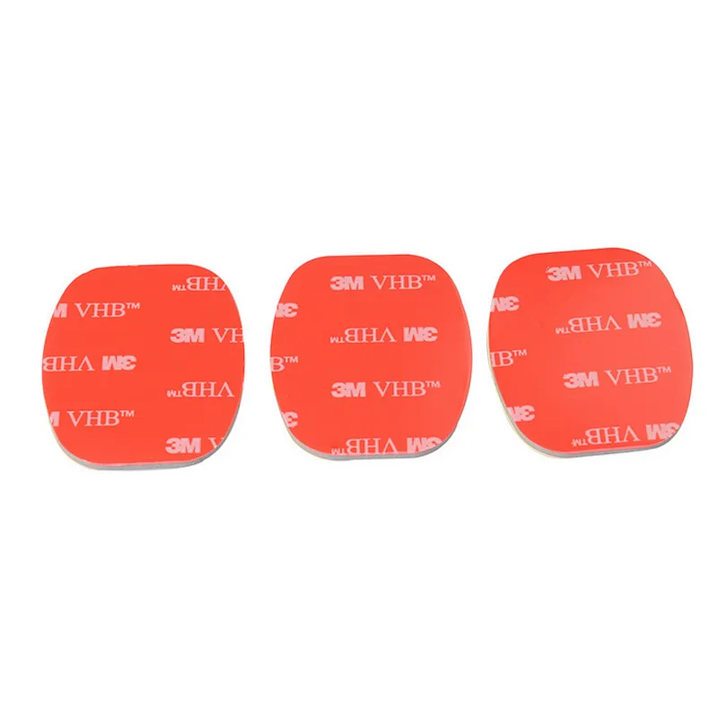 Wholesale High Quality 6 in 1 kit 3M 3pcs Flat 3pcs Curved Helmet Mount Adhesive Pads for Gopros HD Heros 1 2 3 3+ 4 5 6