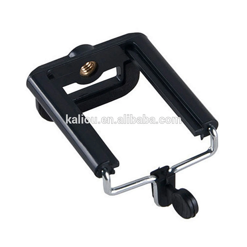 Kaliou Tripod / Monopod Clip Mount Extendable Mobile Phone Clamp Cradle Holder 50mm-100mm Optional