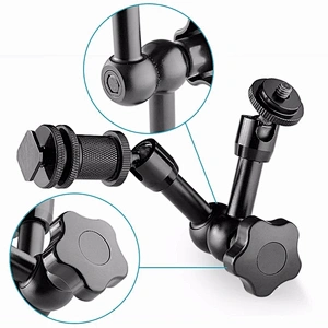 New Flexible Camera Bracket 11 Inch Friction Articulating Magic Arm 1/4 Hot Shoe Connector for Camera LCD Monitor LED Light
