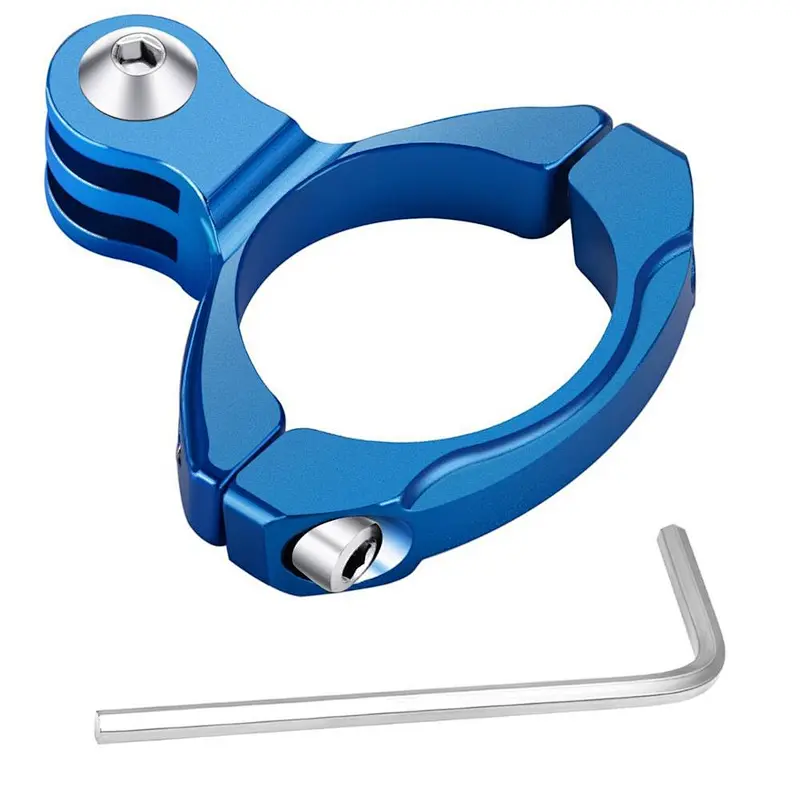 Bike Mount Cycle Aluminum Handlebar Clamp Mount for 1/2/3/3+ Camera Accessories