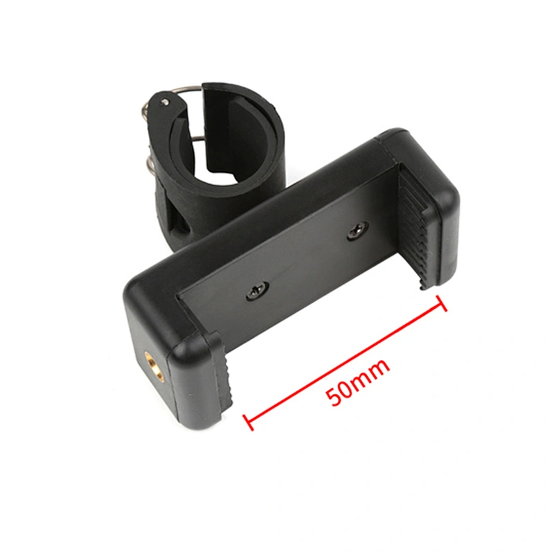 Kaliou Universal Mobile Phone Lock Buckle Clip Mount for iPhone X 8 7/Samsung/Huaweii Mobile Phone Selfie Stick 3-way Monopod