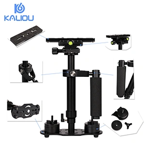 Kaliou S60 Camera Stabilizer 60CM Aluminum Steadicam Handheld Stabilizer for Gopros 7 6 5 4 3 2 1 Camera DSLR Photography Studio