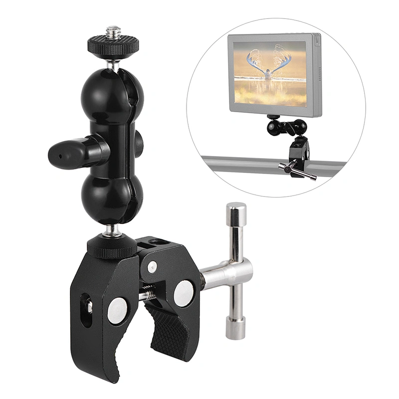 New Hot Super Clamp 11 inches magic articulated arm for mounting HDMIs Monitor LED Light LCD Video Camera Flash Camera DSLR