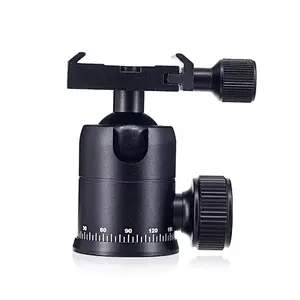 Kaliou Quick Release Plate for Canons Nikons Sonys DSLR Camera with Tripod Ball Head Tabletop Tripod Stand Adapter
