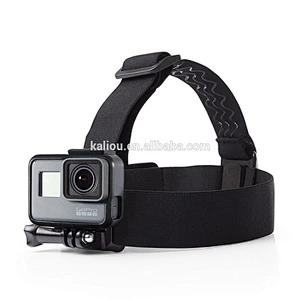 Kaliou Anti-skid Elastic Adjustable Head Strap Mount Belt for GoPros HD Hero1 2 3 Sport Camera