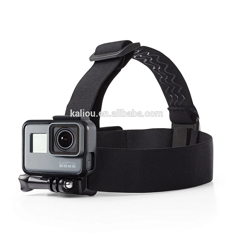 Kaliou Anti-skid Elastic Adjustable Head Strap Mount Belt for GoPros HD Hero1 2 3 Sport Camera