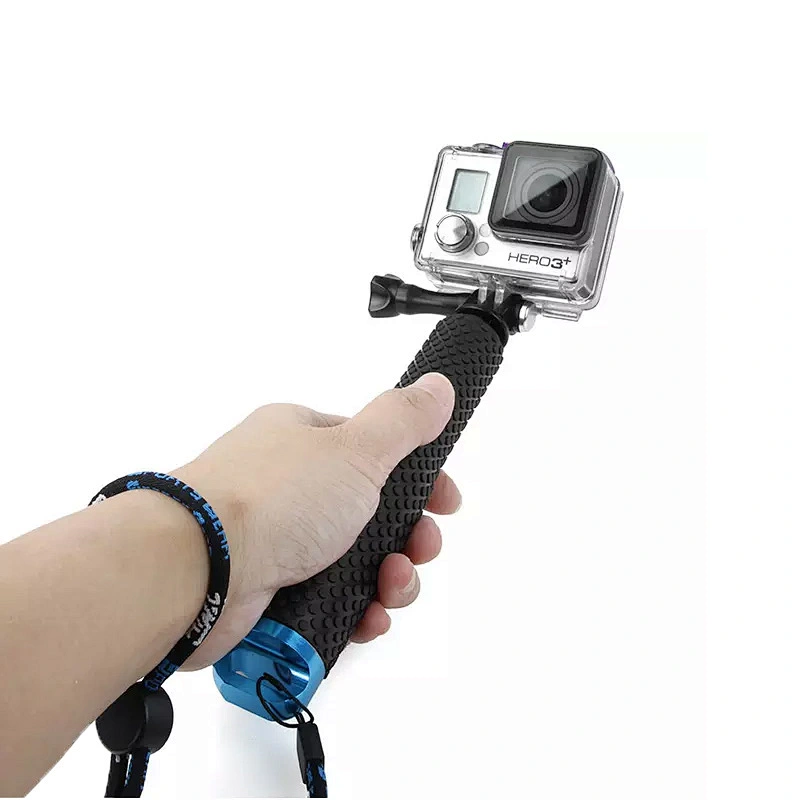 Kaliou Handheld Waterproof 19 Inch Monopod Selfie Stick for Go pro 7 6 5 4 3 2 1 Xiao yi SJ4000 SJ5000 Action Camera Smartphone