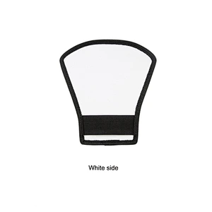Kaliou Photo Studio Accessories Universal External Softbox Reflector White Silver Flash Diffuser for Camera DSLR