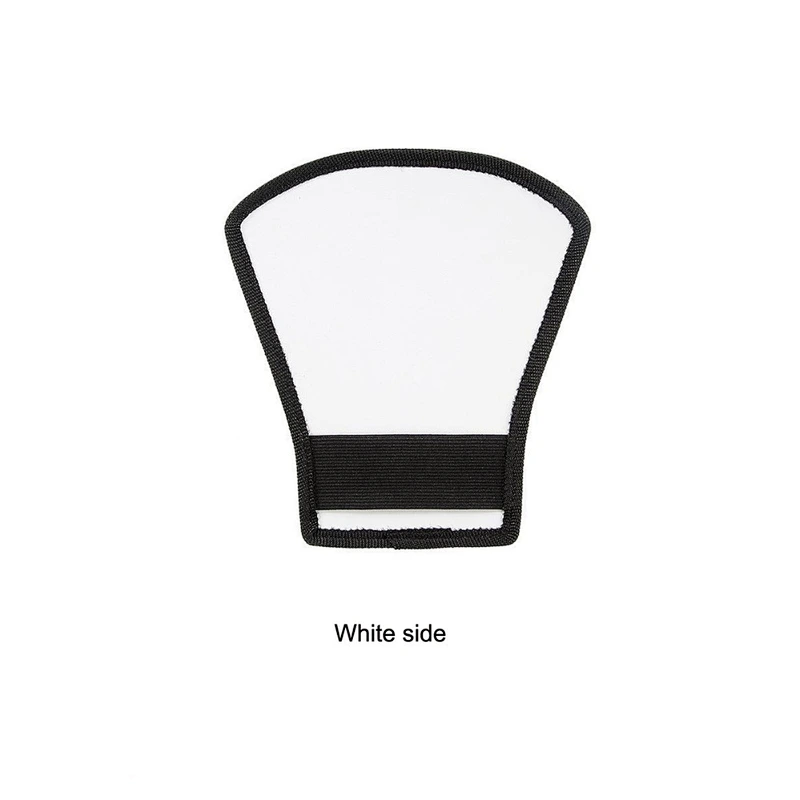 Kaliou Photo Studio Accessories Universal External Softbox Reflector White Silver Flash Diffuser for Camera DSLR