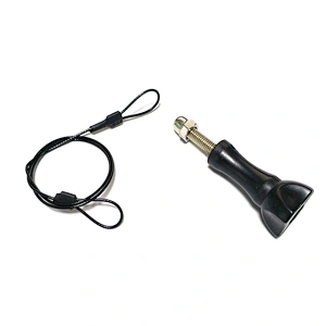 Kaliou Newly Stainless Steel Camera Tether Lanyard Wire Safety Rope for Gopros 7 6 5 4 3 SJ4000 SJ5000 SJ6000 Action Camera