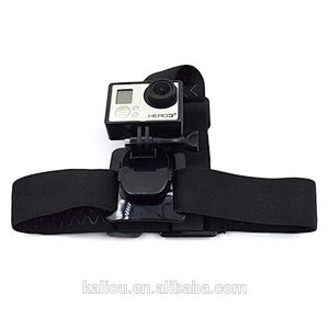 Wholesale Flexible Go pro head strap with 360 degree rotation mount for Go pros Cameras photographing