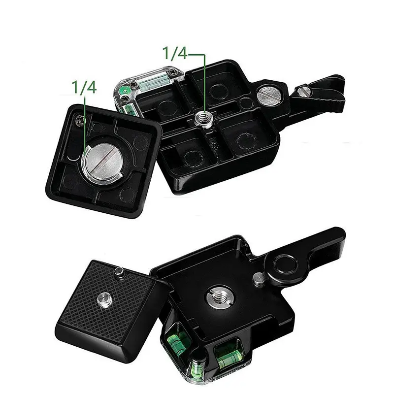 Kaliou new style Camera Quick Release Plate With Clamp 1/4'' Mounting Screw For Camera Tripod Ball Head