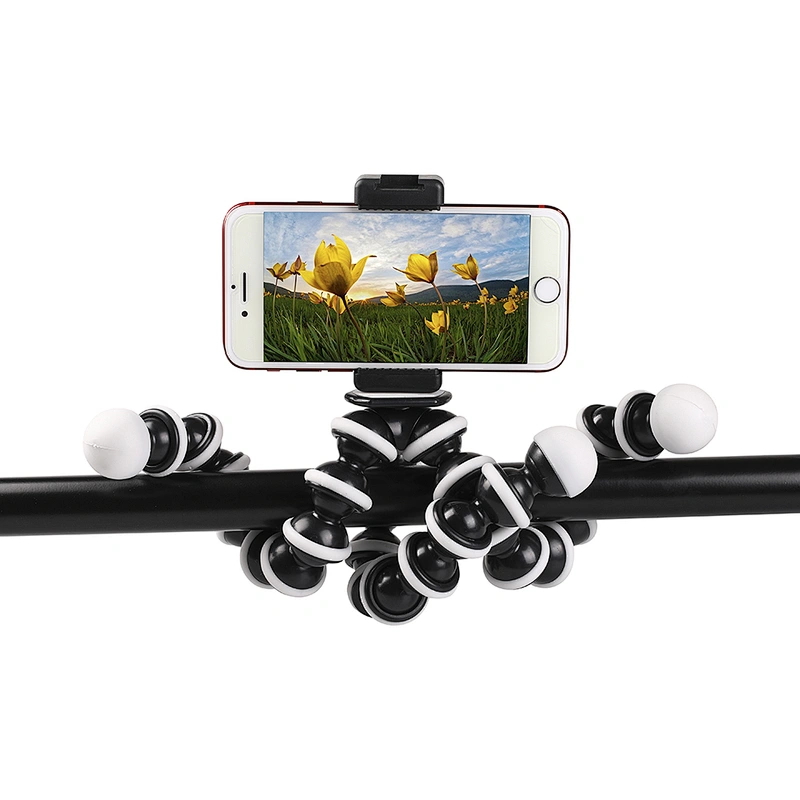 Kaliou Factory Price S/M/L/XL size Mobile Flexible Octopus Tripod for Digital Camera Mobile Phone Go pro 7 6 5 4 3 3+ 2 Sj8 pro