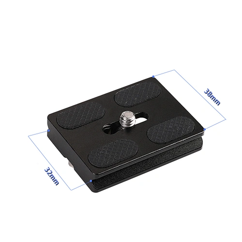 Kaliou Universal Metal PU-50 Quick Release Plate For Benro Arca Swiss Tripod Ball Head Camera Tripod Adapter Mount Plate Board