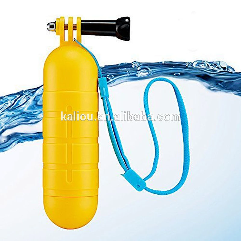 Kaliou Action Camera Accessories Flat-Bottomed Solid Color Bobber Floating Hand Grip / Buoyancy rods for ** Yi Sport Camera