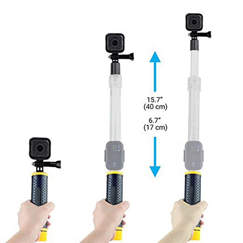 Kaliou Selfie Sticks sj4000 Pole EVO Float Floaty Monopod Gopole For Go专业人士英雄配件