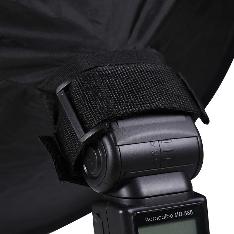 High quality 44cm portable photo studio photography speedlight black light softbox lighting kit