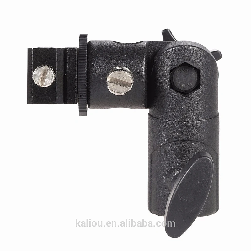 Kaliou Factory Wholesale E Type Camera Flash Holder Flash Bracket for DSLR Camera Canon/Nikon/Sony/Pentax Photo Studio Accessory