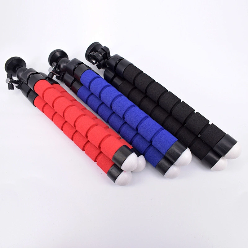 Kaliou Mini Flexible Sponge Octopus Tripod for iPhone Mobile Phone Smartphone Tripod for Gopros Camera Accessory