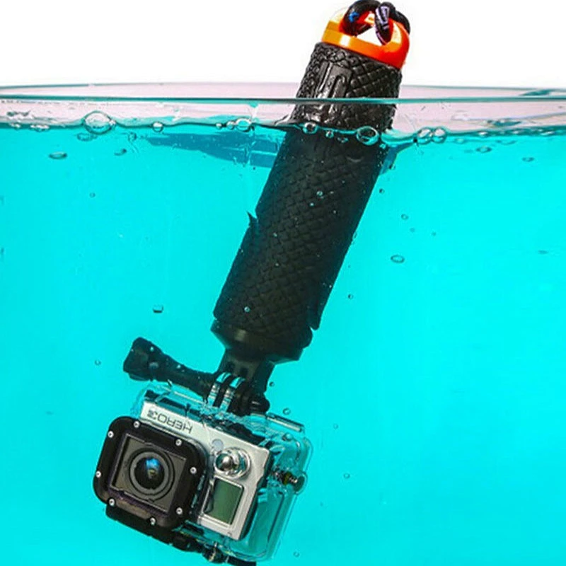 Kaliou good price for Float Hand Grip Buoyancy Rod Pole Stick Monopod Tripod for Go-pro Action Camera tripod floating camera
