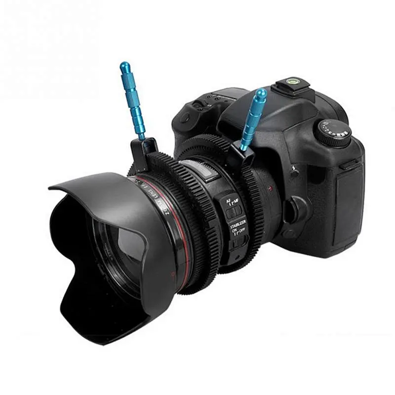 China Adjustable Follow Focus Ring Zoom Gear Ring With Aluminum Alloy Grip Shifter Lever For SLR DSLR Camcorder Camera