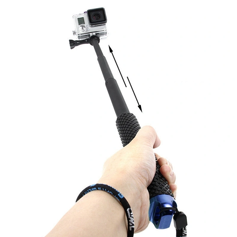 Light weight tripod 19 Inch Extendable Camera Selfie Stick Action Camera Handheld Monopod for GoprosHEROs 5/2/3/3+/4 for SJ4000