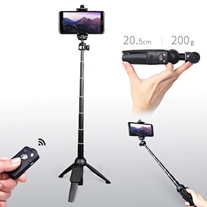 In stock Yunteng 9928 Tripod Selfie Stick Portable Handheld Lightweight Selfie Pole Desk Top Tripod 3 in 1 selfie stick with rem