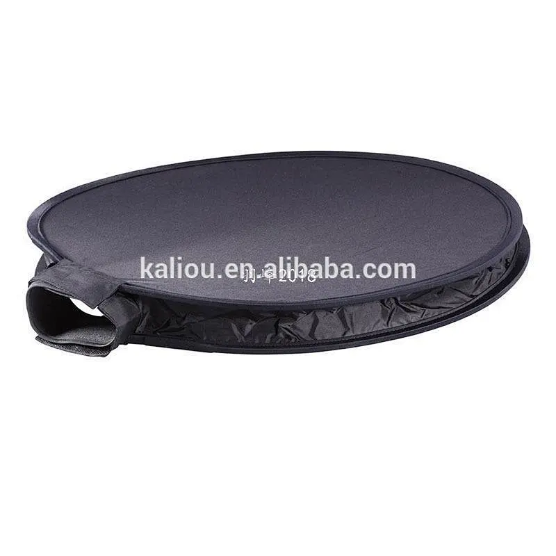 Kaliou 40cm Universal Portable Round Studio Softbox Photography Flash Diffuser Softbox For DSLR Camera Black & White
