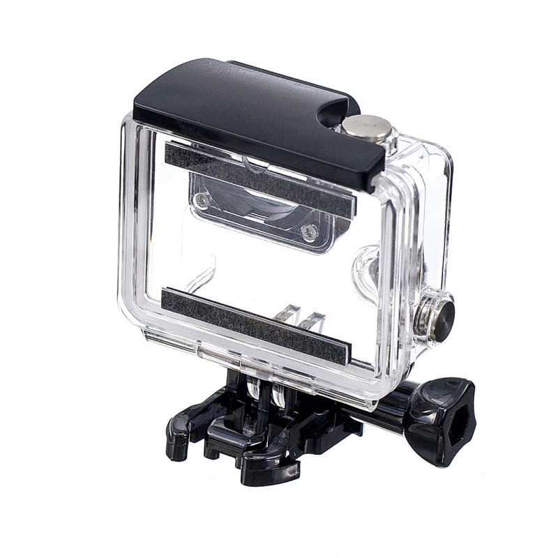 Kaliou High Quality Protective Protection Transparent Waterproof Housing Case for Goprohero4 with Screw Camera Mounting Buckle