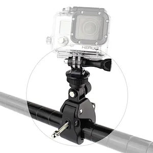 Kaliou Universal Bike Bicycle Flashlight Mount Holder  LED Light Flashlight Torch Mount Holder 360 rotation Cycling Clip Clamp