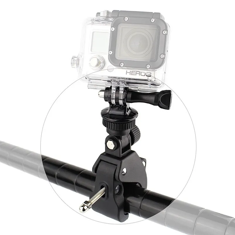 Kaliou Universal Bike Bicycle Flashlight Mount Holder  LED Light Flashlight Torch Mount Holder 360 rotation Cycling Clip Clamp