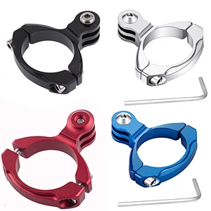 Bike Mount Cycle Aluminum Handlebar Clamp Mount for 1/2/3/3+ Camera Accessories