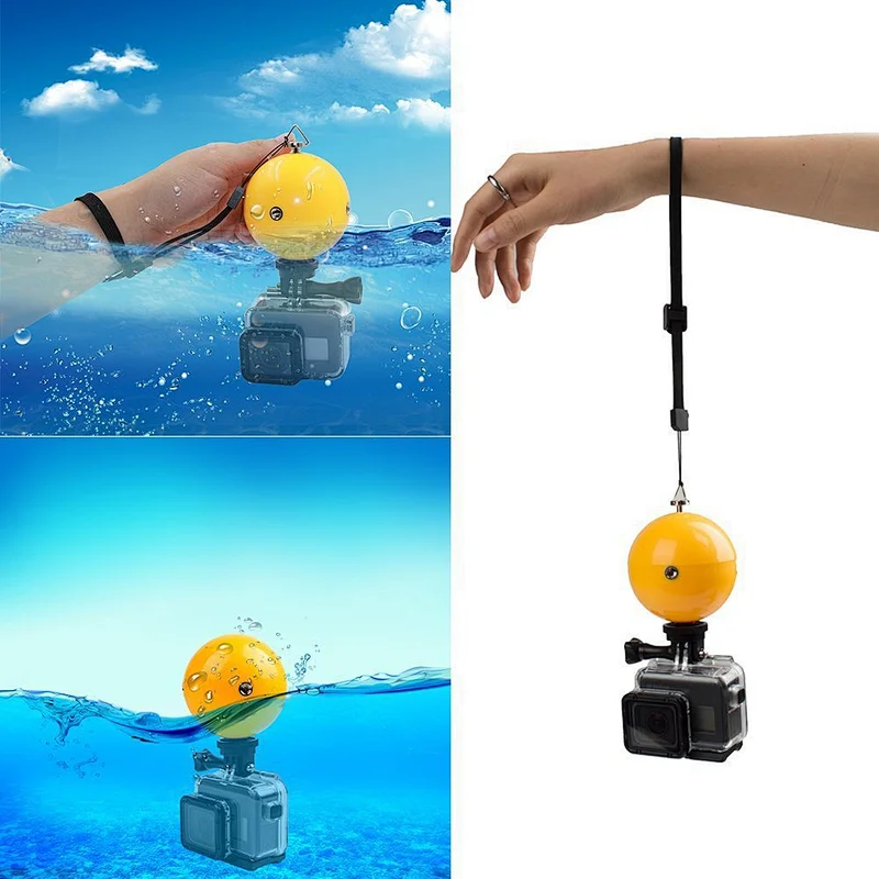 Kaliou accessories Buoyancy Ball 1PCS Water Photography Anti-setting Ball Set Carry 1-3 Sports Camera Floating
