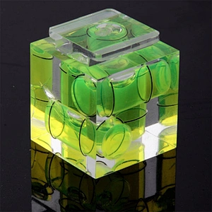 3D Triple 3 Axis Bubble Spirit Level with Hot Shoe Adapter for Brand C N P and all Cameras Clever Leveling Device