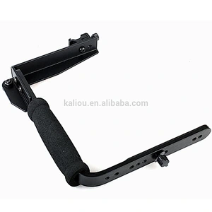 Photography SDLR Camera Right-angled U-bracket Flash 180 degree adjustable C-frame 635 Flash bracket with 1/4 thread Connector