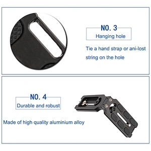 Kaliou Photo Studio Accessories Hand Grip Support L Plate L Bracket Holder Tripod Quick Release Plate for CamFi Camera
