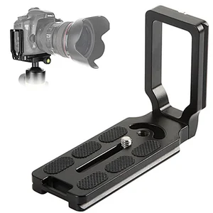 Kaliou MPU-105L Quick Release L Plate for Camera Canons/Nikons/SonyS/Olympus D7200 D800 D5200 1200D 700D 70D 50D
