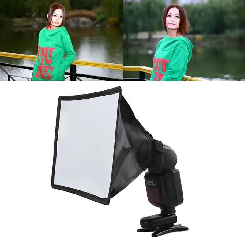 Kaliou 30cm octagon Flash Diffuser Softbox Professional Mini Photo Diffuser Soft Light Box for Camera