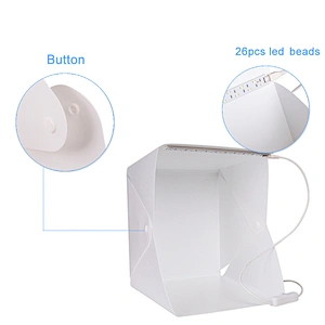 Kaliou 5-color Tent Professional Foldable Portable Min 24cm Button Type Photo Light Studio Box With 5 Colors Background Tent