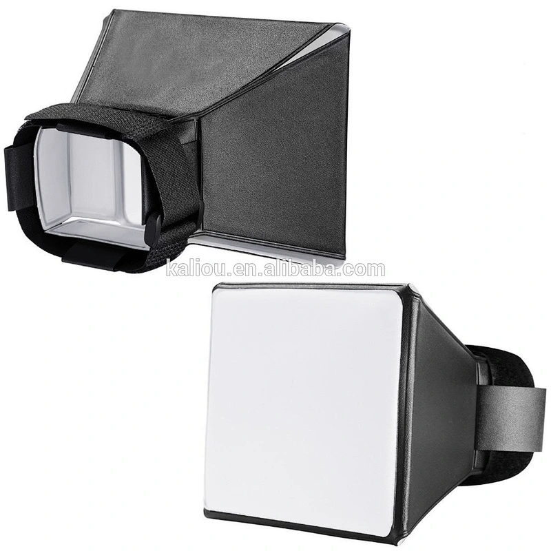 Kaliou Camera Flash Diffuser Soft Box Flash Light Softbox Diffuser 13cm x10cm