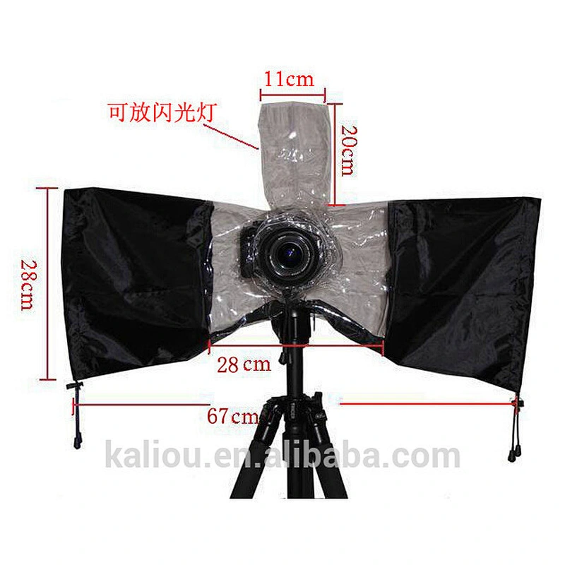 New Multifunction Waterproof Anti-Rain Camera and Flashlight Cover for SLR Camera