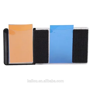 Hot selling wholesale Color Gel Filter 12 Sets of different Colors for Studio Lighting Flash Cameras