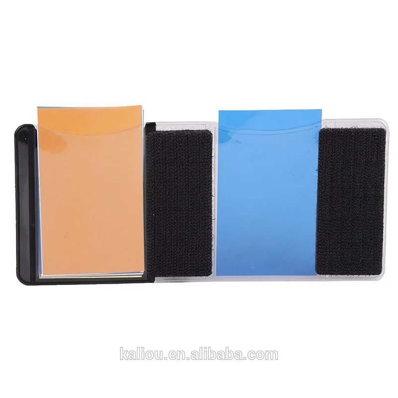 Hot selling wholesale Color Gel Filter 12 Sets of different Colors for Studio Lighting Flash Cameras