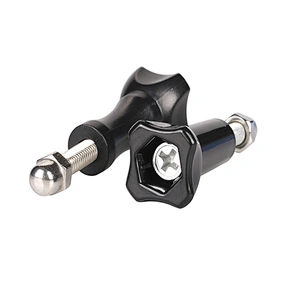 Kaliou Go pro Mount Adapter Long Knob Bolt Nut Thumb Screw for GoPros 7 6 5 4 3 2 1 Yi 4K Sj4000 SJ5000 H9