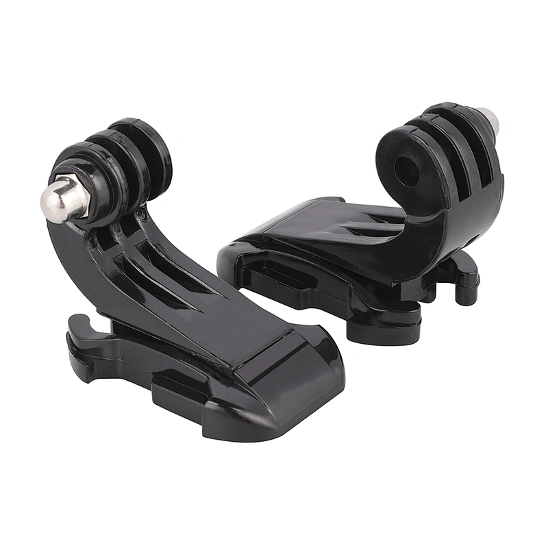 Kaliou Black 2pcs Vertical Surface Quick Release Mount Base Go pro J- Hook Buckle for Gopros 7 6 5 4 3 2 1 Chest Strap
