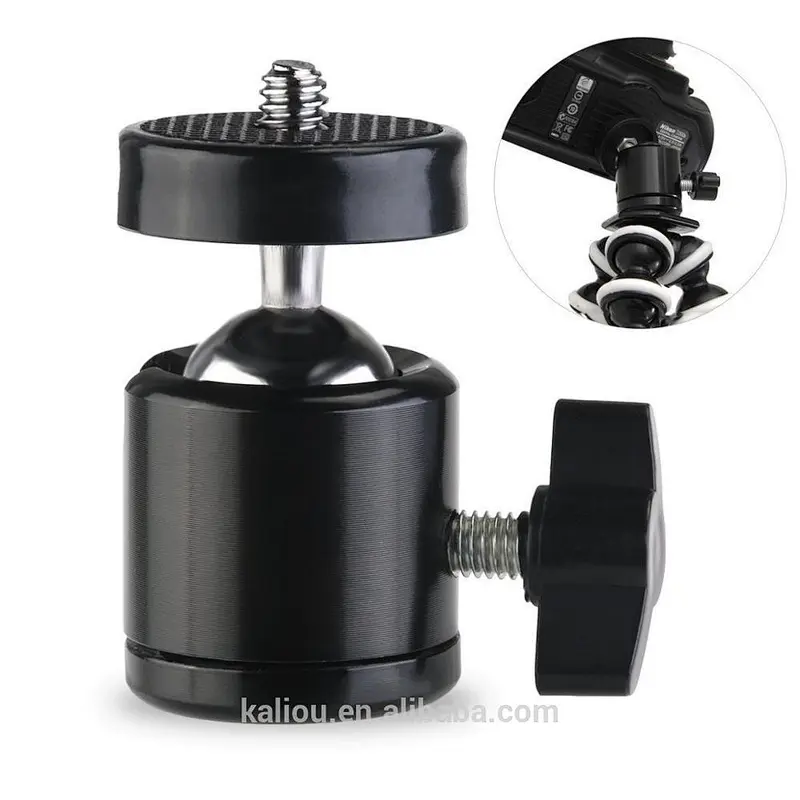 Camera Cold Shoe Light Tripod Bracket Holder Mount Q29 1/4